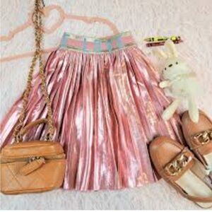 Geranimals Pink Foil Girls skirt size 10